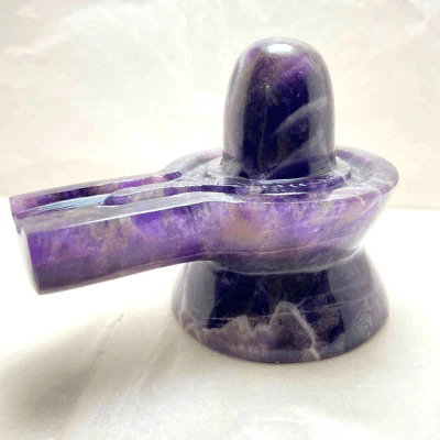 Amethyst Stone Shivling -65 gm - Image 2
