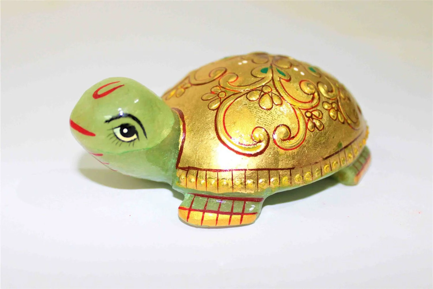 Jade Green Stone Turtle (165 gms)