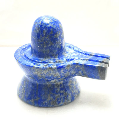 Lapis Stone Shivling (330 grams)