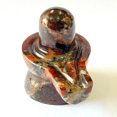 Natural Gomedha Stone Shivling -108 gm