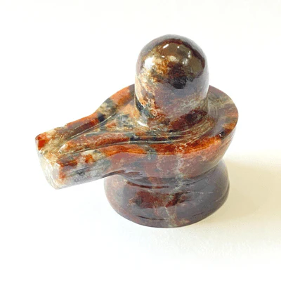 Natural Gomedha Stone Shivling -260 gm
