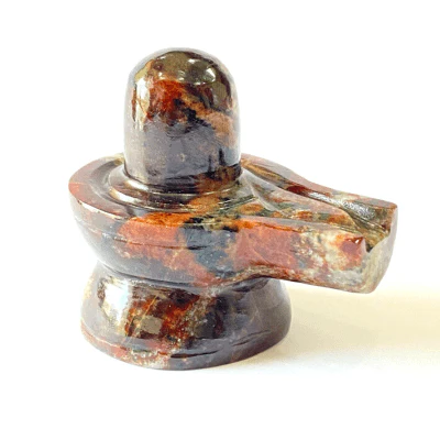 Natural Gomedha Stone Shivling -260 gm - Image 3