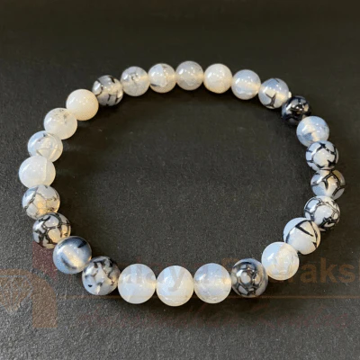 Vain Agate Stone Bracelet